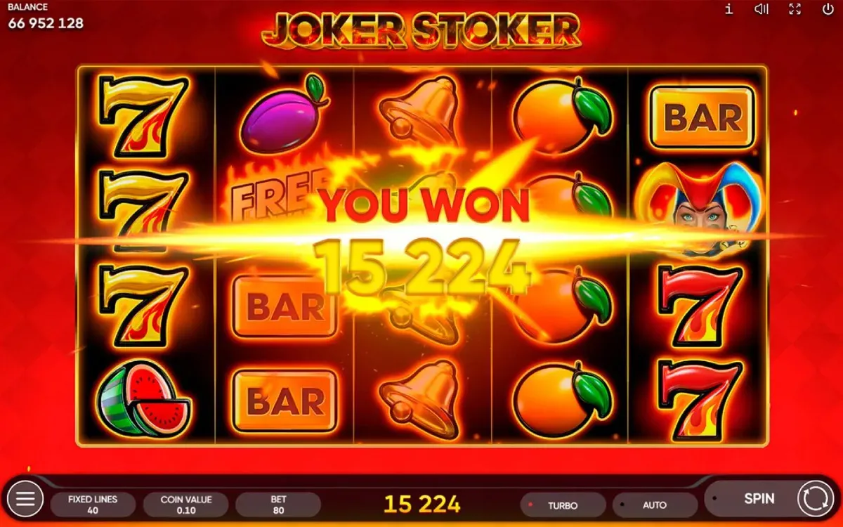 Joker stoker 40 Stałych Linii