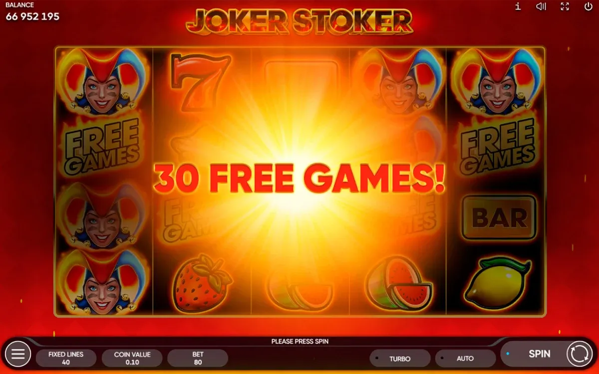 Joker stoker Scatter Free